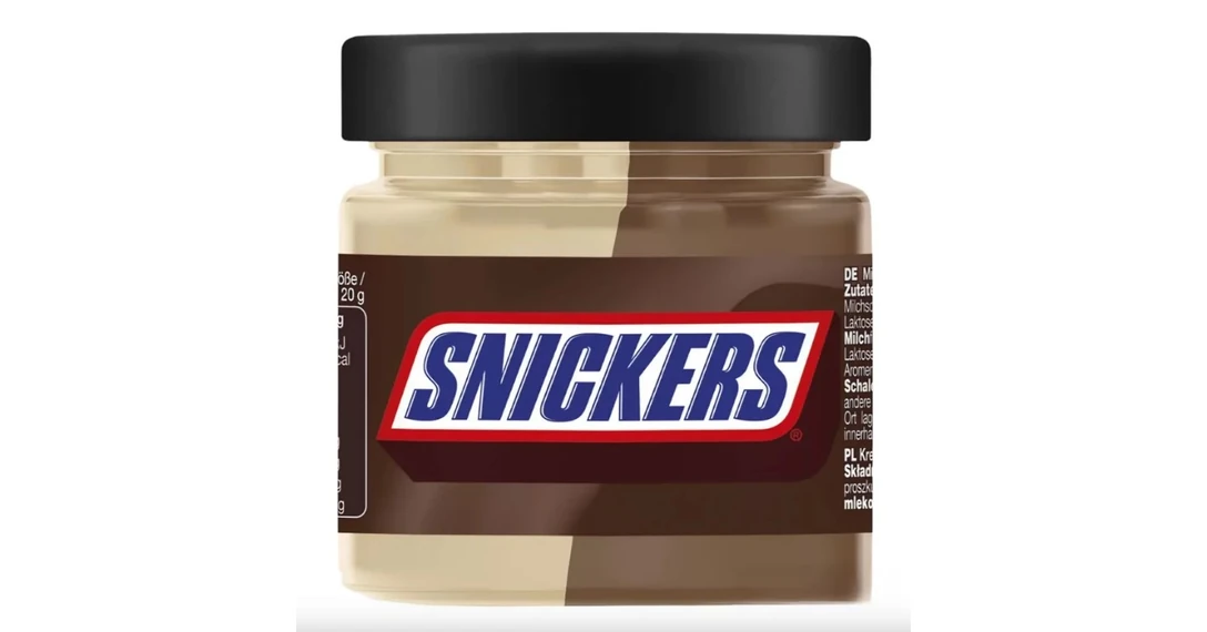 Snickers krém 200g – Mogyorós-csokoládés karamellkrém