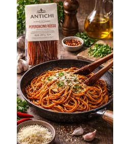 Antichi chilis linguine fokhagymával és olívaolajjal – egyszerű, mégis karakteres olasz fogás