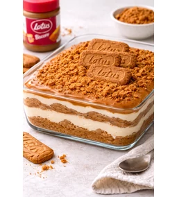 Lotus Biscoff tiramisu – klasszikus desszert karamellás Biscoff csavarral