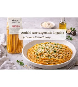 Antichi szarvasgombás linguine – kifinomult olasz tésztaélmény