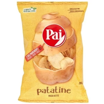 Patatine Pai klasszikus chips 200g