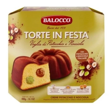 Balocco torte in festa pisztácia-mogyoró 400g