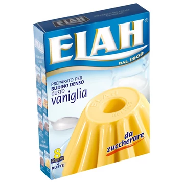 Elah cukormentes vaníliapuding duo pack 2*44g
