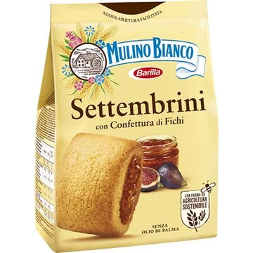 Mulino Bianco Settembrini fügelekvárral töltött omlós keksz 300g