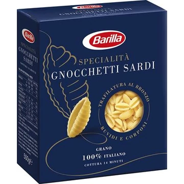Barilla specialitá gnocchetti kagylótészta 500g