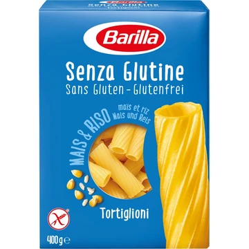 Barilla gluténmentes tortiglioni tészta 400g