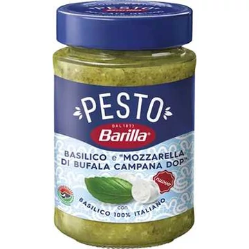Barilla bazsalikomos pesto mozzarellával 190g