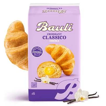 Bauli Croissant Vaníliakrémes 300g