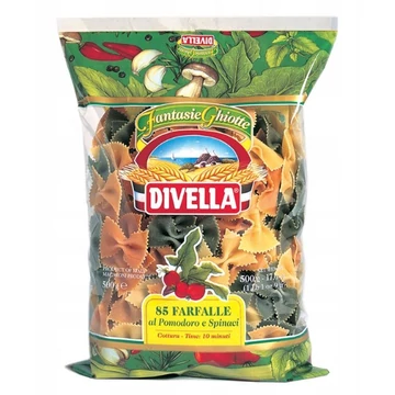 Divella tricolore farfalle tészta 500g