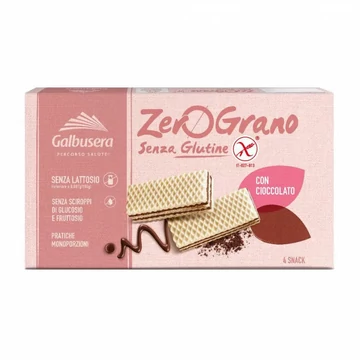 Galbusera ZeroGrano Gluténmentes Csokoládékrémmel töltött ostya 180g
