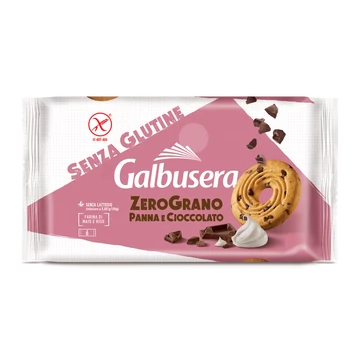 Galbusera Zerograno gluténmentes tejszínes-csokis keksz 220g