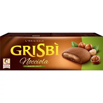 Grisbì mogyorókrémmel töltött sütemény 150g