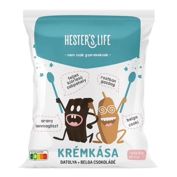 Hester's Life zabkása 50g - datolya-belga csokoládé