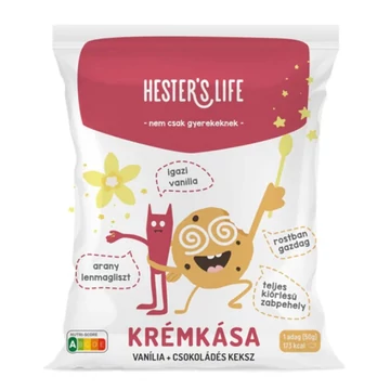 Hester's Life zabkása 50g - vanília-csokoládés keksz