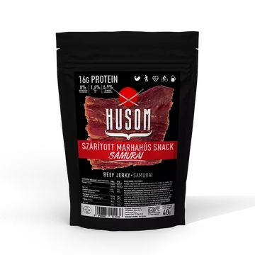 Husom szárított marhahús snack 40g - samurai