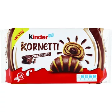 Kinder Kornetti Csokoládékrémes 252g