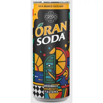 Oransoda narancsos üdítőital 330ml - Special Edition Van Orton design