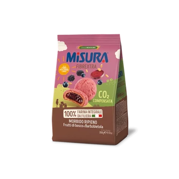 Misura Fibrextra Erdeigyümölcsös töltött keksz 260g