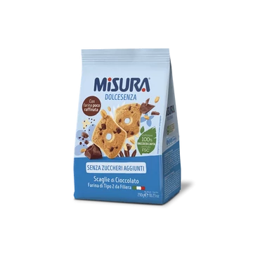 Misura DolceSenza Csokidarabos cukormentes keksz 290g