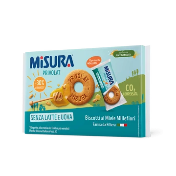 Misura Privolat Tej- és tojásmentes mézes keksz 400g