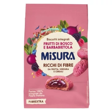 Misura Frutti di Boscó keksz bogyós gyümölcsökkel és céklás töltelékkel 260g