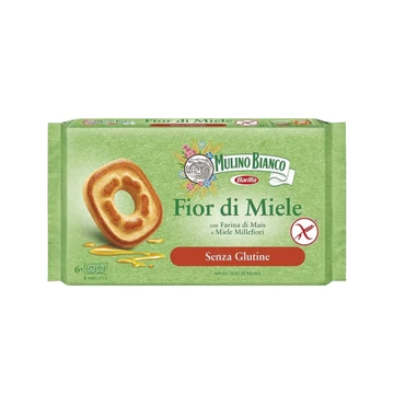 Mulino Bianco Fior di Miele glutén- és laktózmentes mézes keksz 250g