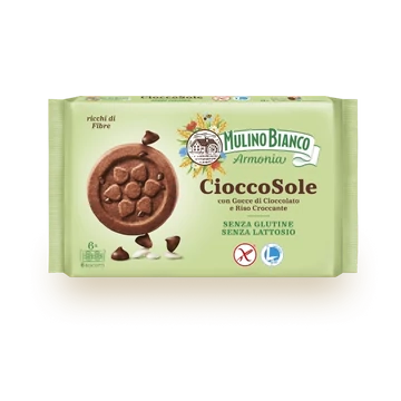 Mulino Bianco Cioccosole Glutén- és laktózmentes keksz 250g