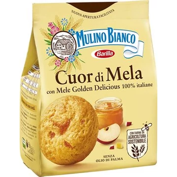 Mulino Bianco Cuor di Mela almadzsemmel töltött keksz 300g