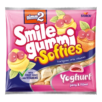 Nimm2 Smilegummi 100g - Yoghurt gumicukorka vitaminokkal