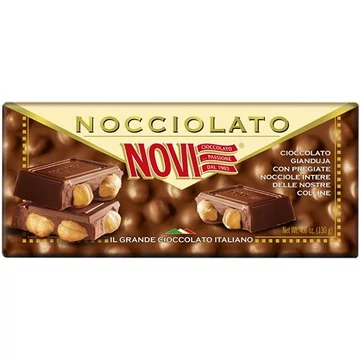 Novi mogyorós csokoládé gianduliával 130g