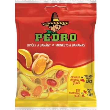 Pedro gumicukor 80g - Monkeys &amp;amp; Bananas