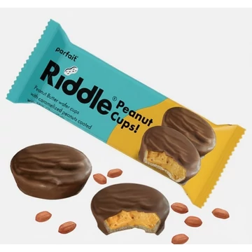 Riddle mogyoróvajas csokikorongok karamellizált mogyoróval - 50g