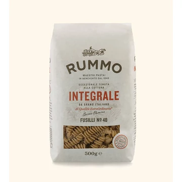 Rummo Teljes kiőrlésű Fusilli tészta 500g