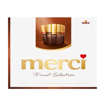 Merci Finest Selection étcsokoládé válogatás 250g