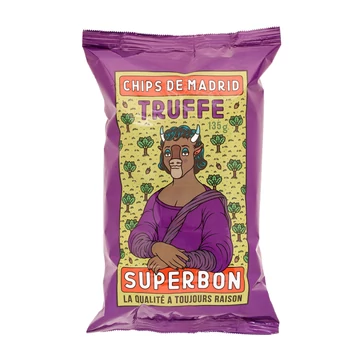 Superbon szarvasgombás chips 135g