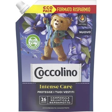 Coccolino Wild Campanula &amp;amp; Bergamott öblítőkoncentrátum utántöltő 600ml