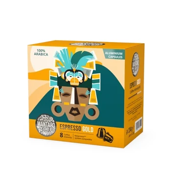 Mantaro Espresso Gold Nespresso kompatibilis (45db kapszula)