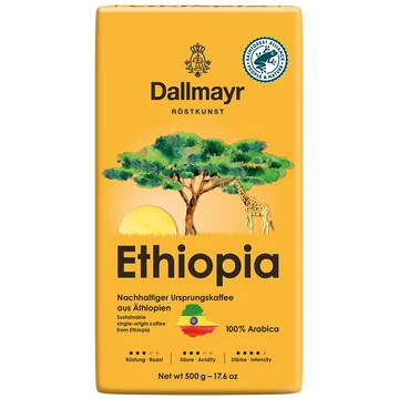 Dallmayr Ethiopia őrölt kávé 500g