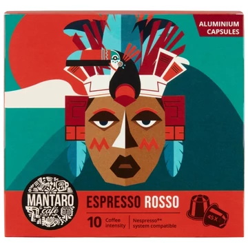 Mantaro Espresso Rosso Nespresso kompatibilis kapszula 45db