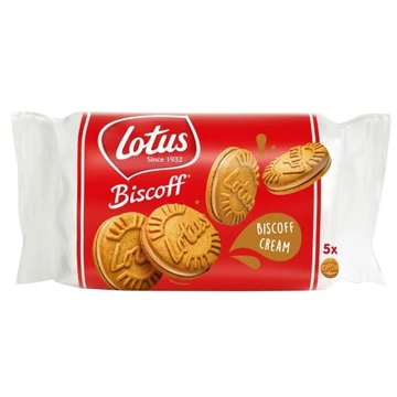 Lotus Biscoff karamellkrémes töltött keksz 50g