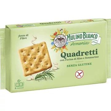 Mulino Bianco Quadretti gluténmentes keksz 200g