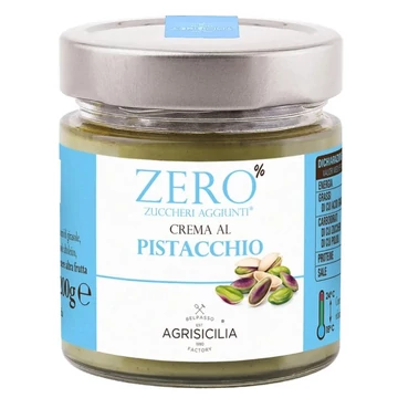Agrisicilia Zero 40%-os pisztáciakrém hozzáadott cukor nélkül 200g