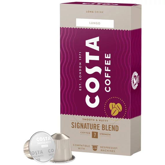 Costa Coffee Signature Blend Lungo Nespresso kompatibilis (10db kapszula)