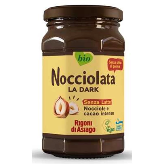 Rigoni bio mogyorókrém tejmentes 250g